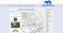 Desktop Screenshot of myhometownmap.com